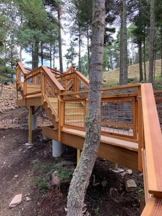 Ridgewalk Treehouse Bed & Breakfast Angel Fire Ngoại thất bức ảnh